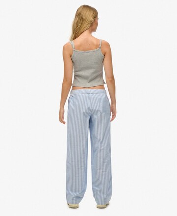 Superdry Loosefit Broek in Blauw