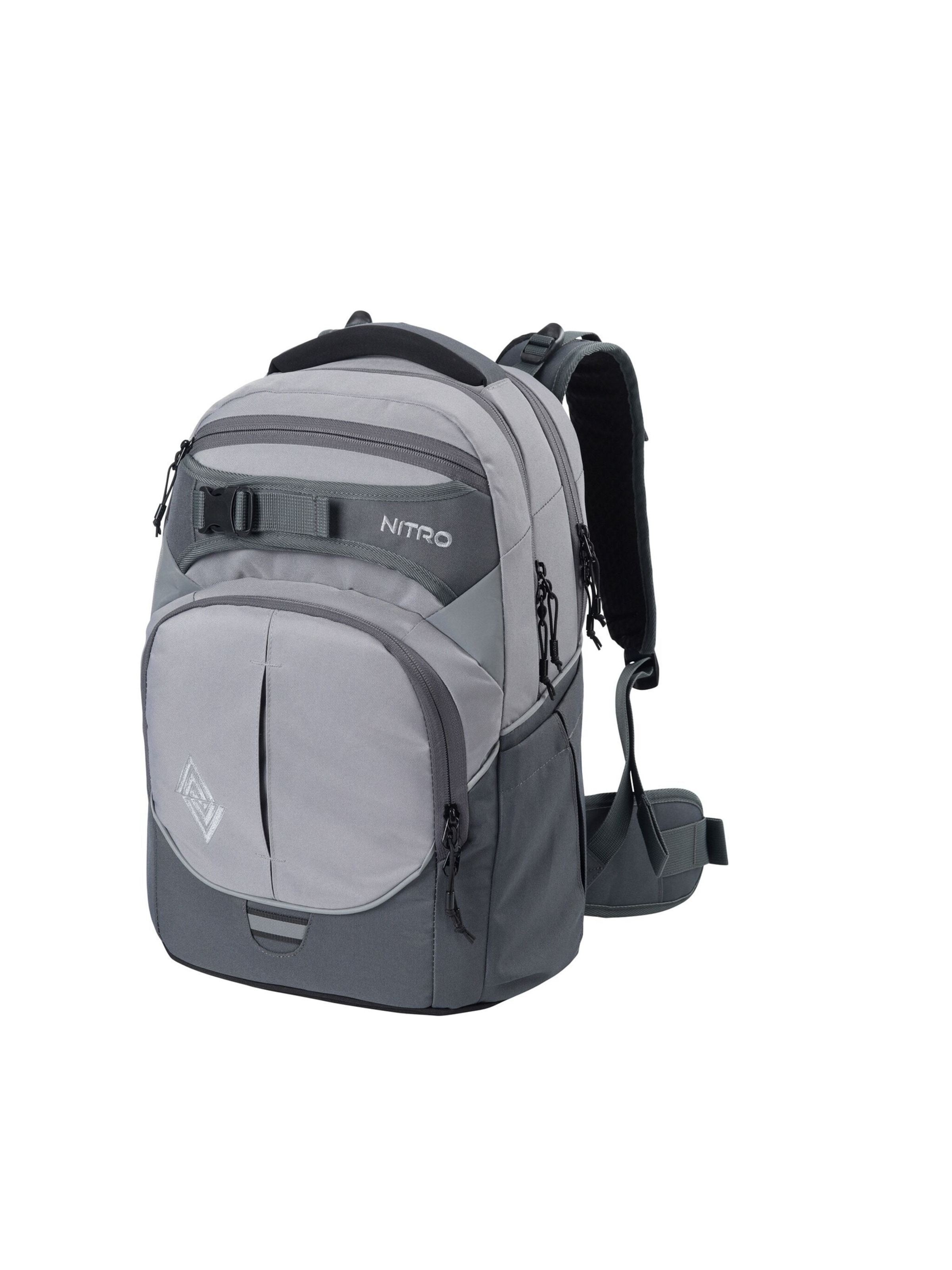 NITRO Rucksack 'Set Superhero' in Grau