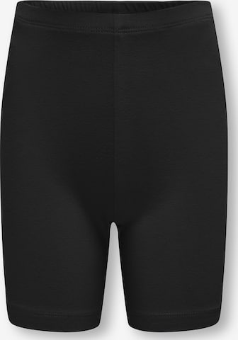 ONLY GIRLS Skinny Leggingsit 'KOGLove' värissä musta: etupuoli