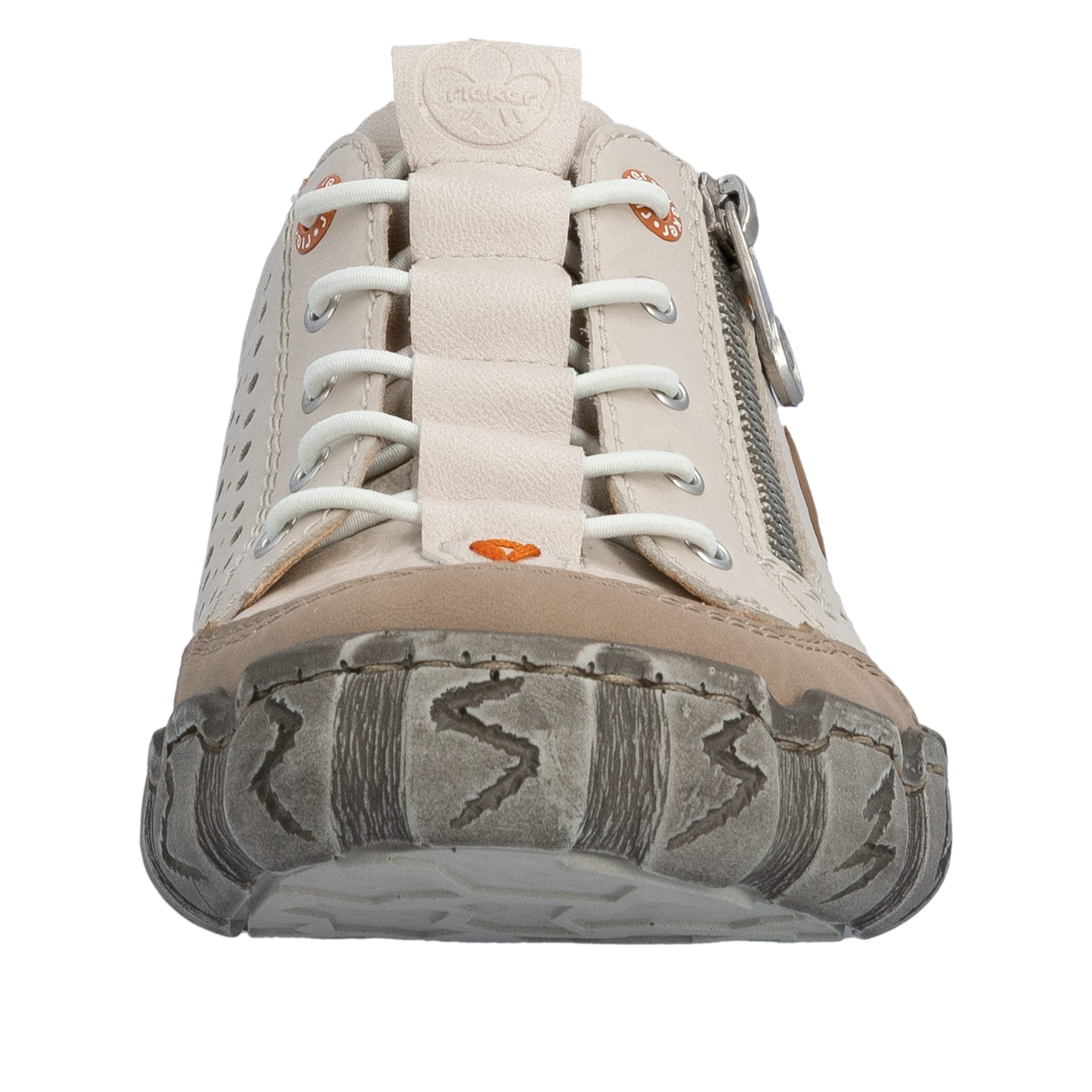 Rieker Schnürschuh in Beige