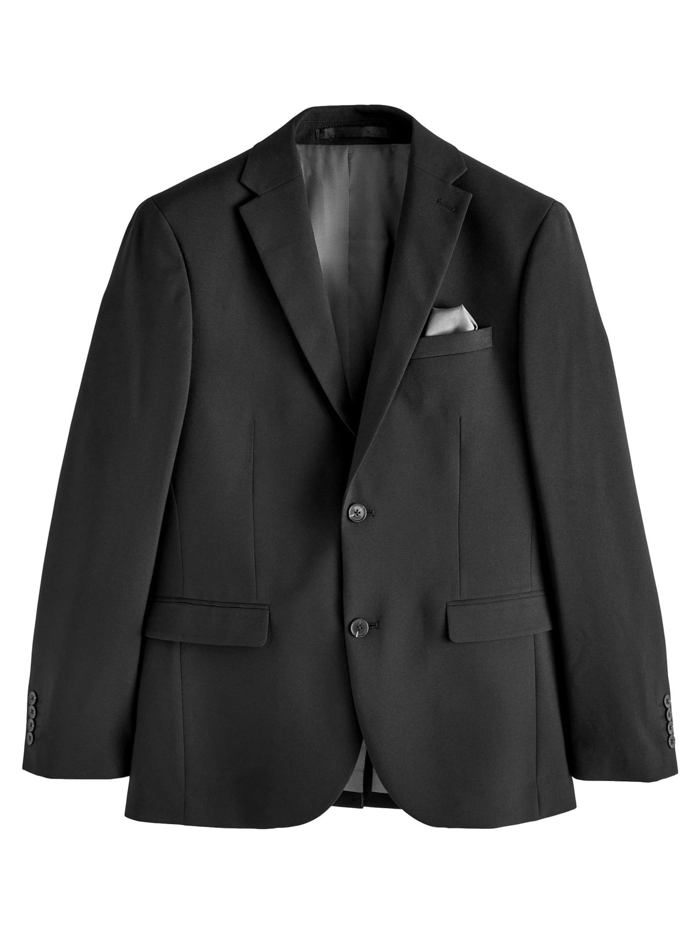 Next Regular Fit Business pikkutakki värissä musta: etupuoli