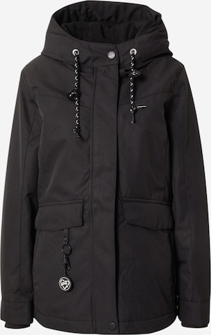 Veste mi-saison 'JAZMIN' Ragwear en noir : devant