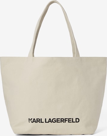 Karl Lagerfeld Шоппер 'Ikonik 2.0' в Белый