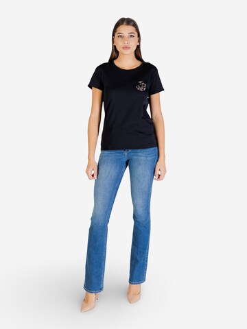 Top 'ECS MODA TA6056 JS923' di Liu Jo in nero