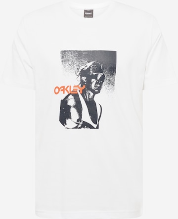 OAKLEY T-Shirt 'SCOTT TINLEY' in Weiß: predná strana