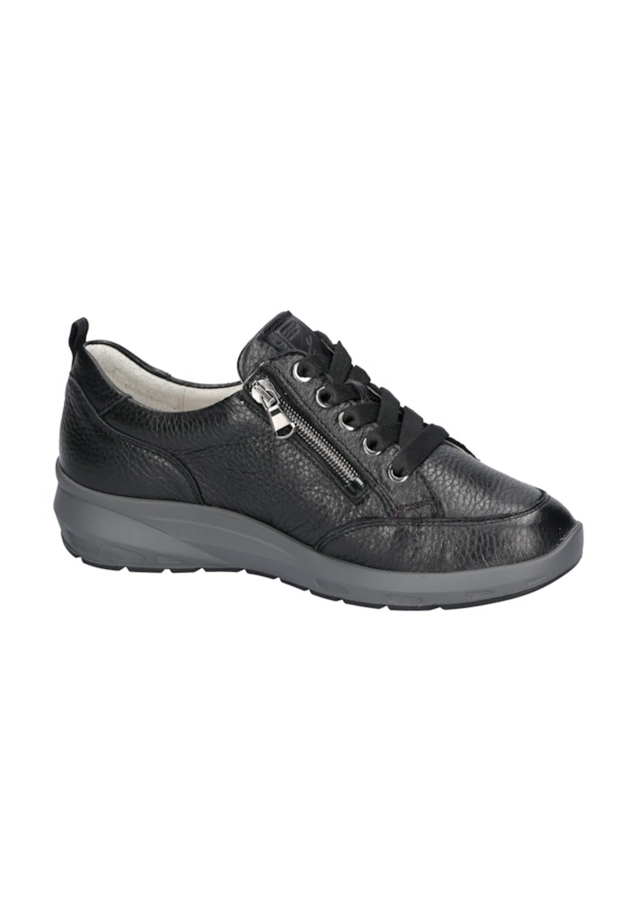 WALDLÄUFER Schnürschuh in Schwarz