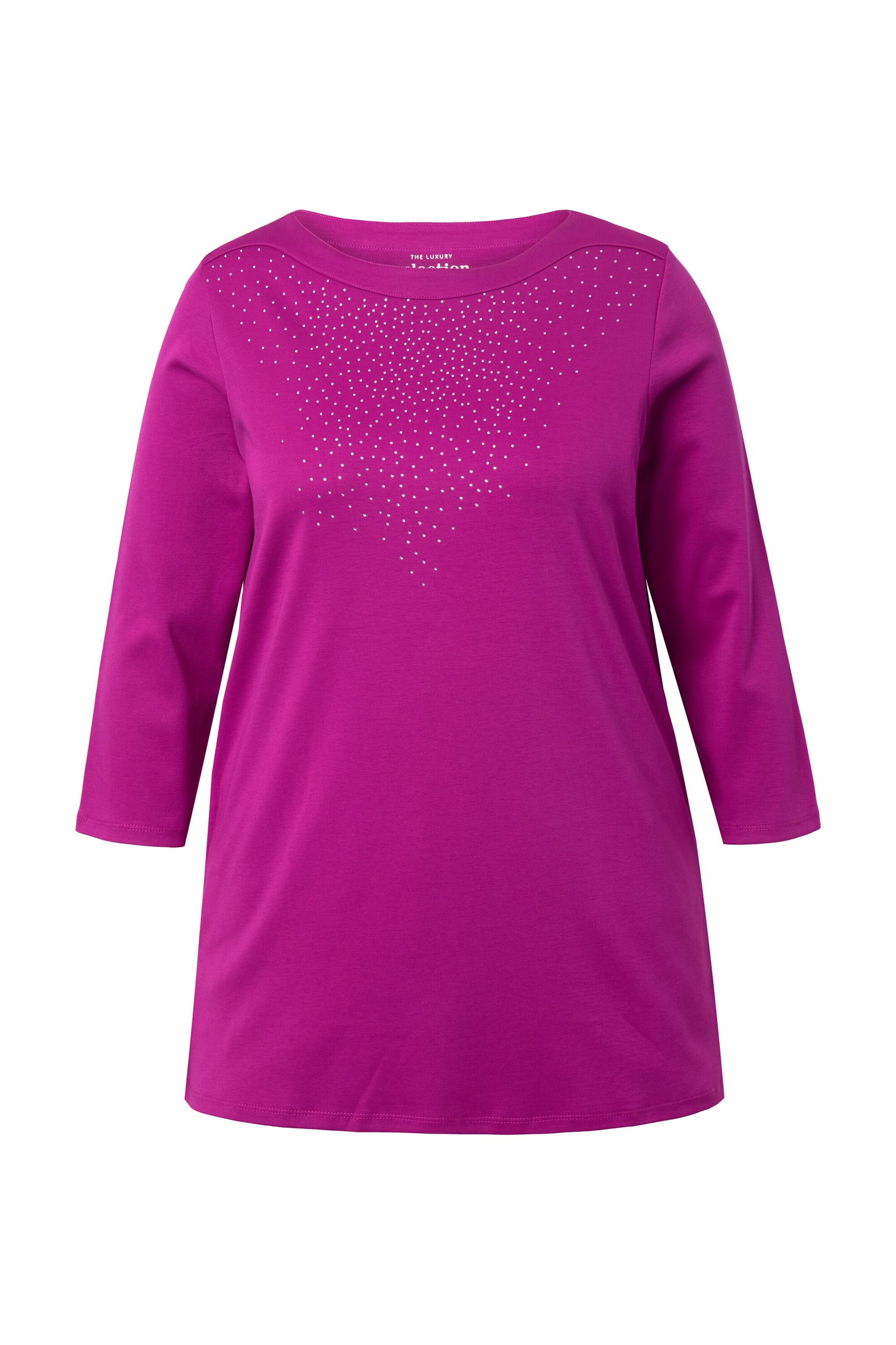 Ulla Popken Shirt in Pink: Vorderseite