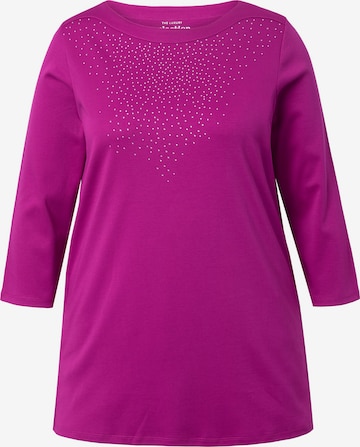 Ulla Popken Shirt in Pink: Vorderseite
