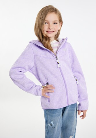 Schmuddelwedda Fleece jacket 'Kilata' in Purple: front