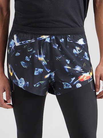 NIKE Regular Sportbroek 'AROSWFT' in Zwart: voorkant