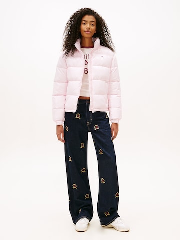 Tommy Jeans Übergangsjacke in Pink