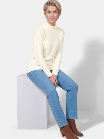 Pull-over Goldner en blanc