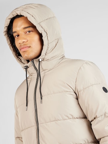 Only & Sons Winter Jacket 'Melvin' in Beige