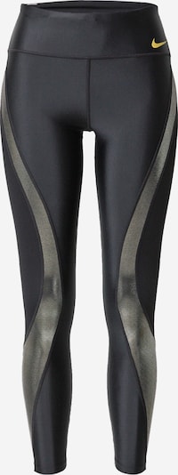 NIKE Sporthose in gelb / silbergrau / schwarz, Produktansicht
