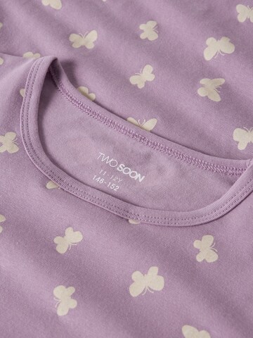 Pyjama TWO SOON en violet