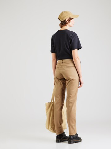 Effilé Pantalon chino 'Kate' G-STAR en marron
