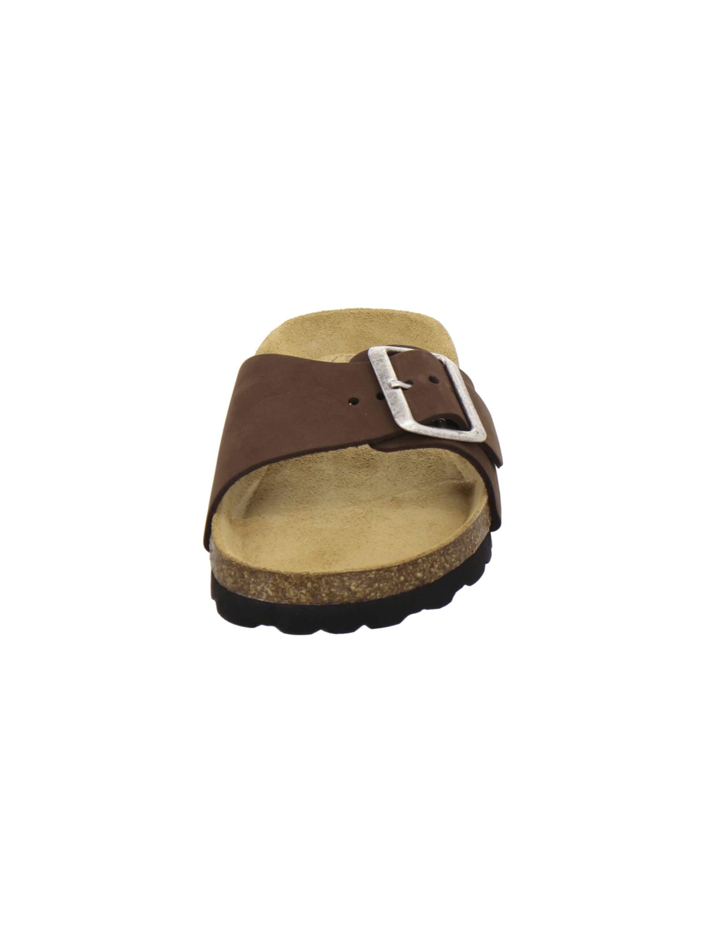 Zoccoletto 'Pantoletten Damen Einschnaller mocca' di AFS-Schuhe in marrone