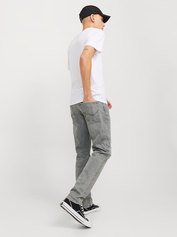 JACK & JONES Slimfit Jeans 'JJIGlenn JJOriginal' i grå