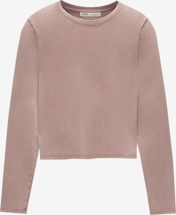 Pull&Bear Shirt in Pink: Vorderseite