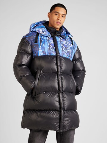 Carlo Colucci Winter coat in Black: front
