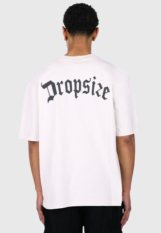 Dropsize Shirt in Grau: Vorderseite