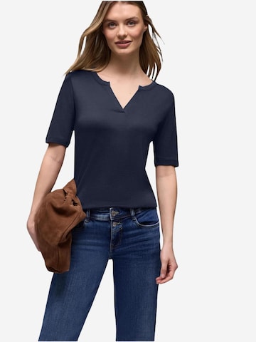 Maglietta di STREET ONE in blu: frontale