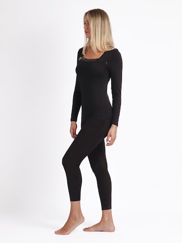admas - Top 'ADMAS Camiseta Manga Larga Lentejuelas para Mujer' en negro