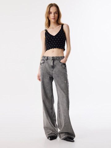 Twist Loose fit Jeans in Grey