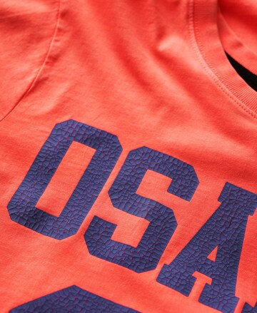 Superdry Тениска 'Osaka' в оранжево