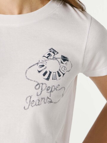 Pepe Jeans Shirt 'Nancy' in Wit