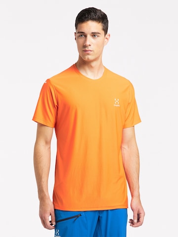 Haglöfs Performance Shirt 'L.I.M Tech' in Orange: front