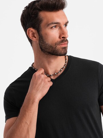 T-Shirt Ombre en noir
