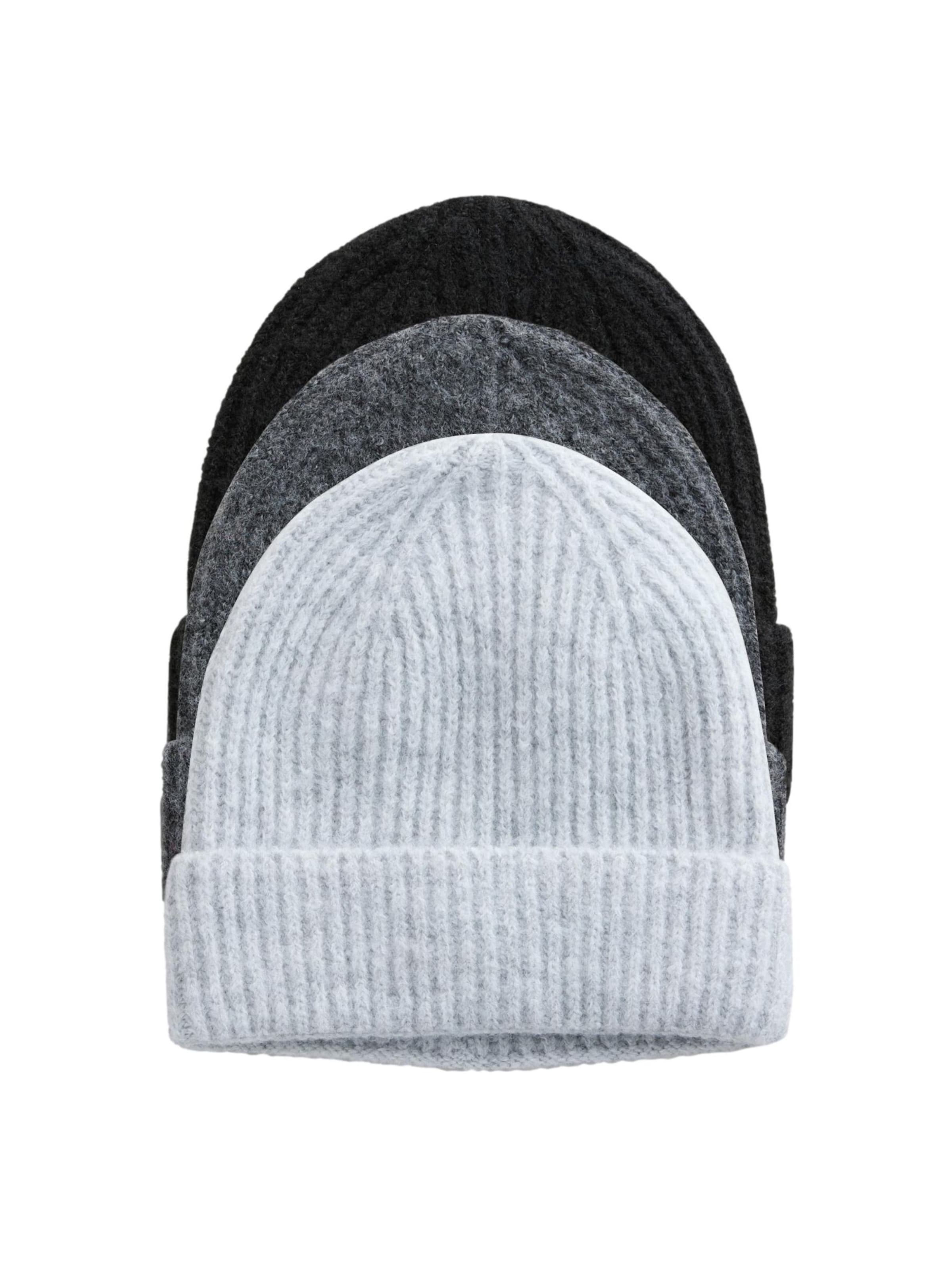 Bonnet The Set en mélange de couleurs : devant