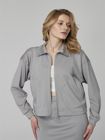 HOME STORE Sweat jacket in Grey