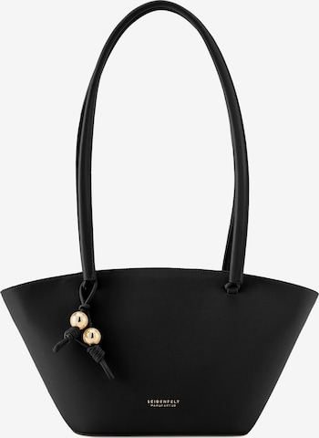 Sac bandoulière 'Arvaja' Seidenfelt Manufaktur en noir : devant