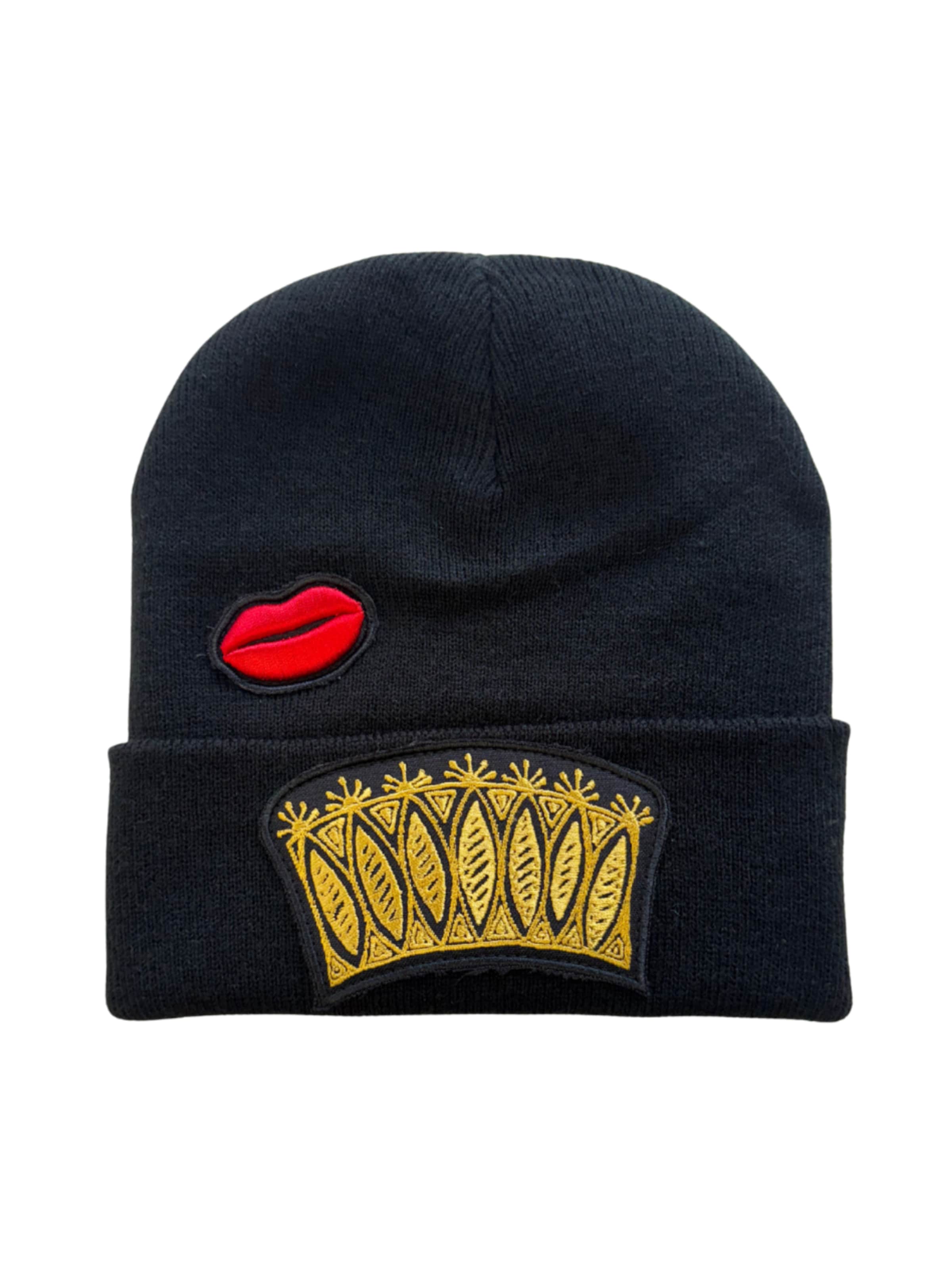 Cappello sportivo di RADADA in nero: frontale