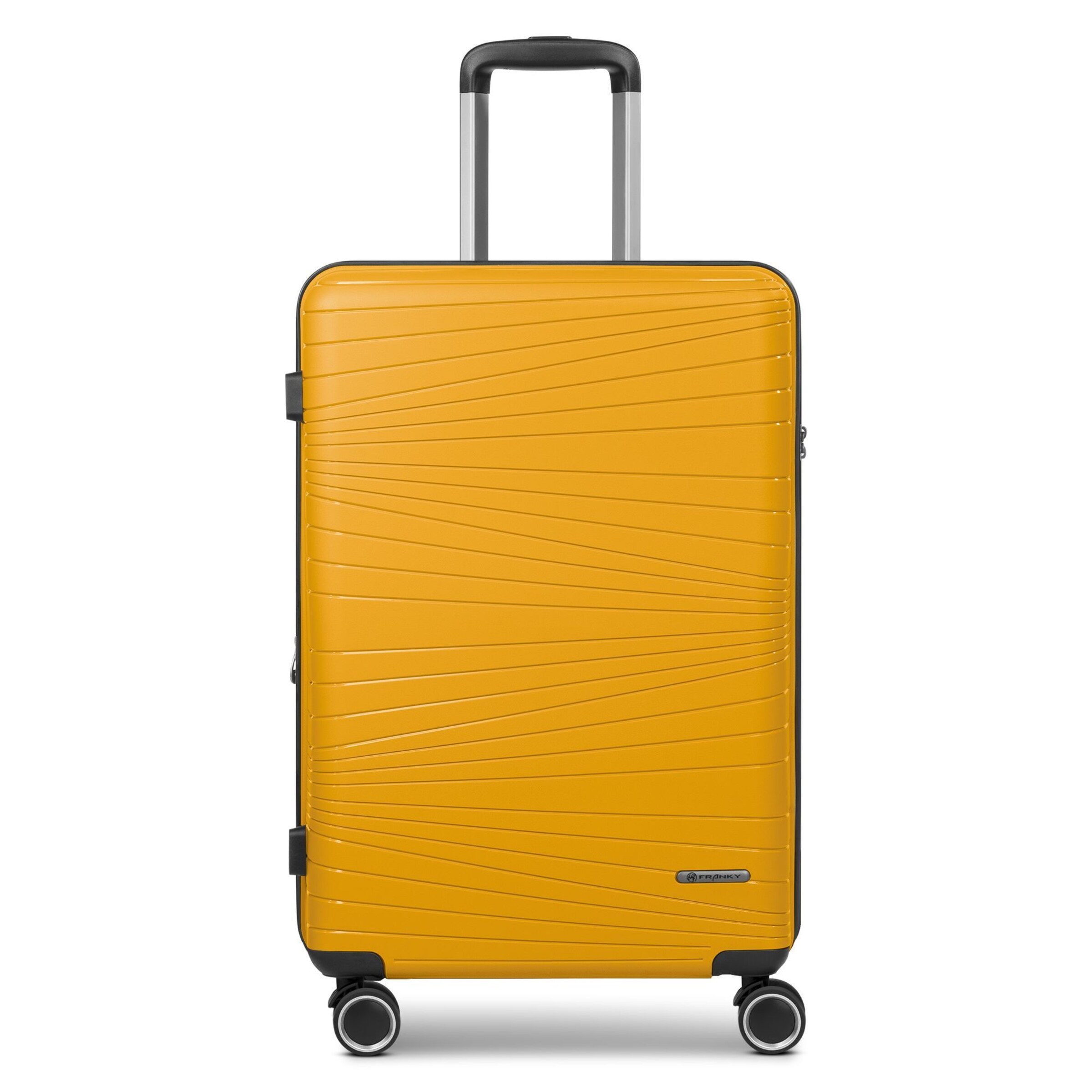 Trolley 'Dallas 3.0' di Franky in giallo: frontale