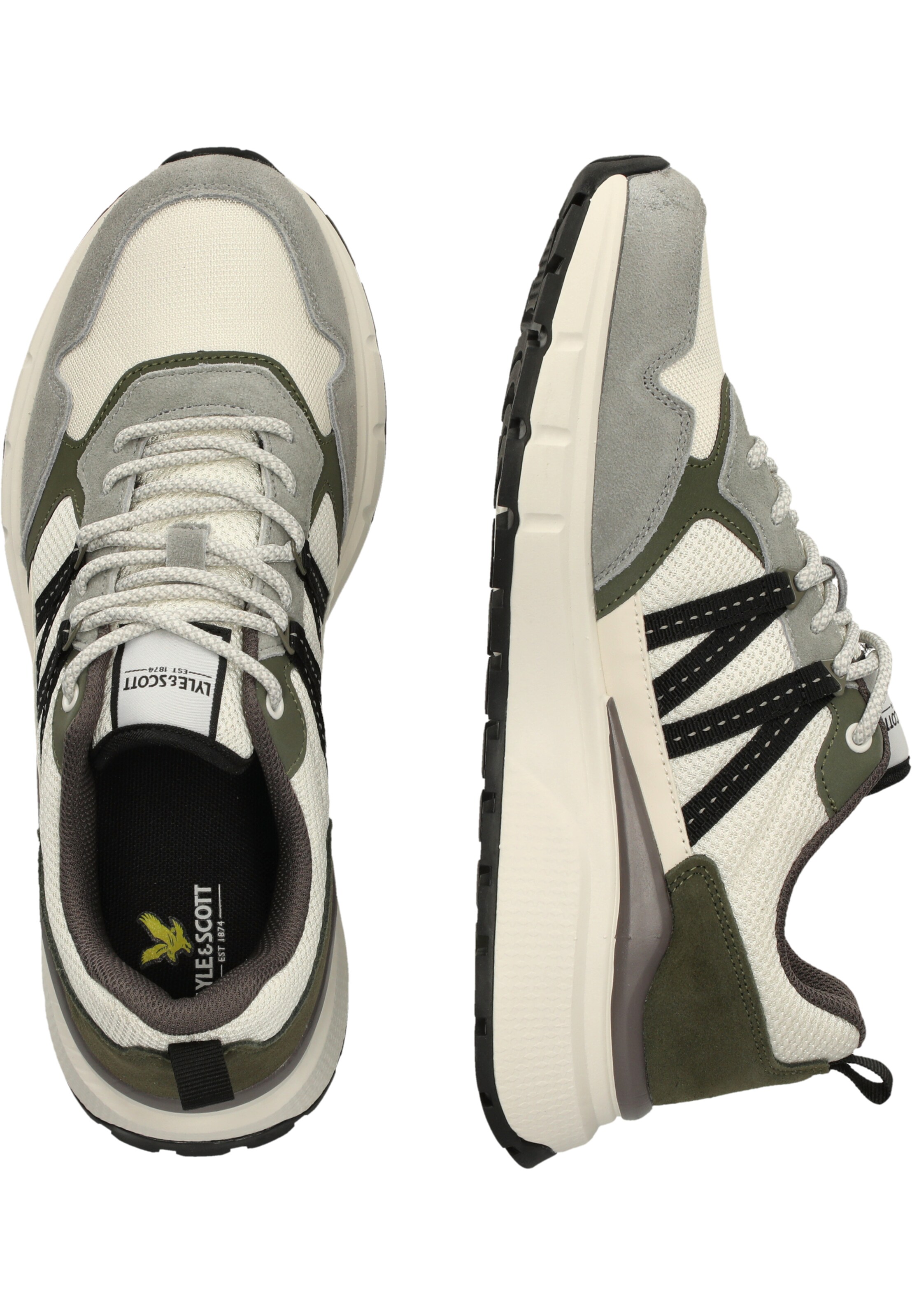 Lyle & Scott Platform trainers 'Lennox' in Brown
