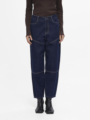 OBJECT Regular Jeans in Blauw: voorkant