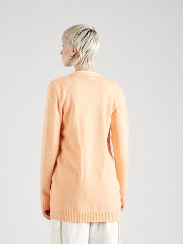 VILA Strickjacke 'Ril' in Orange