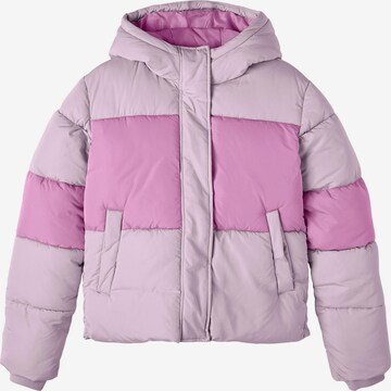 NAME IT Winter Jacket in Pink: front