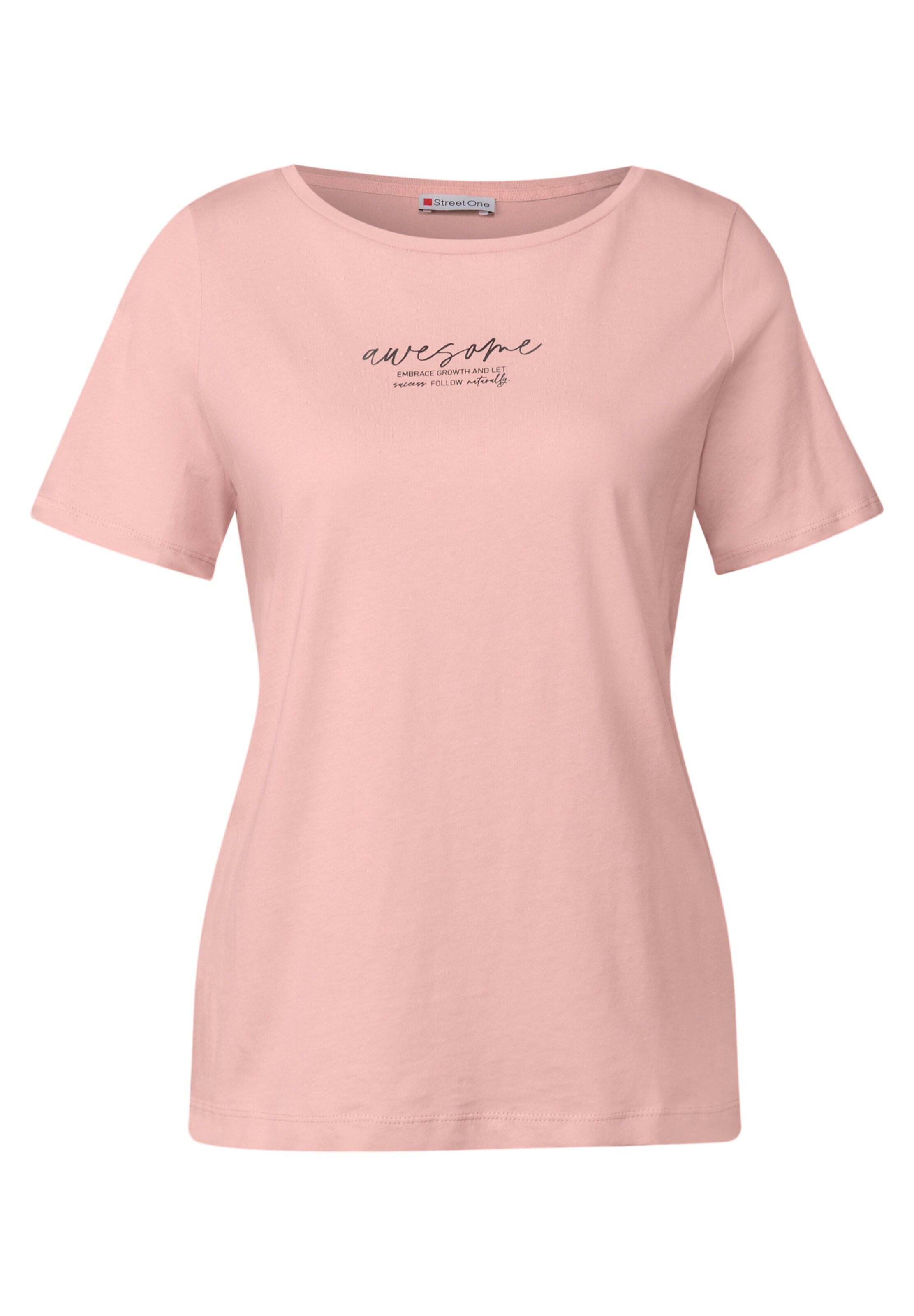 STREET ONE Shirt in Pink: front
