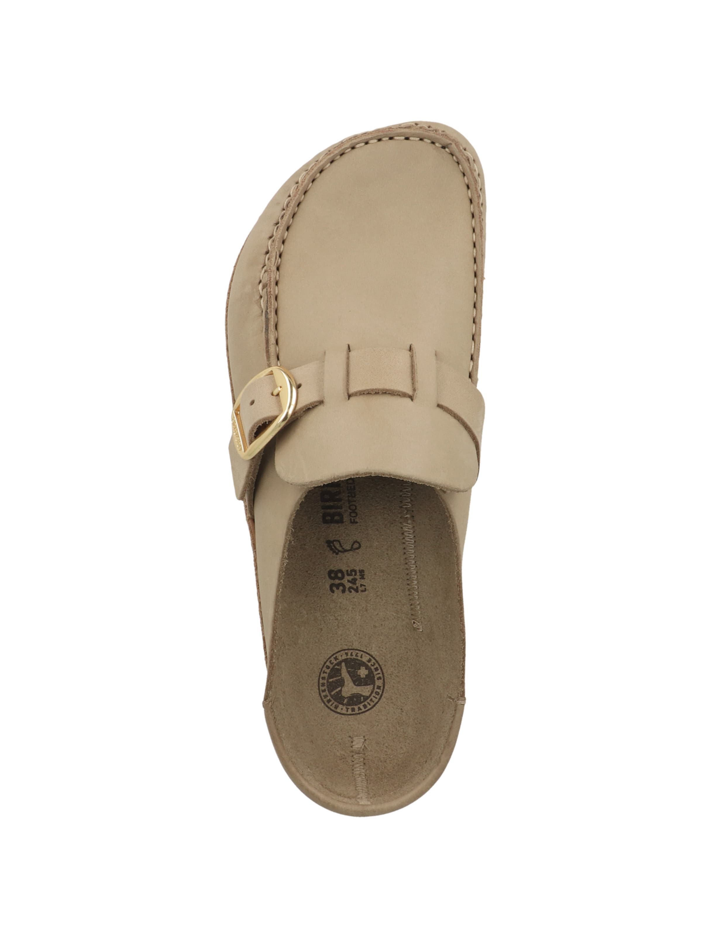 Sabots 'Buckley' BIRKENSTOCK en marron : au dessus