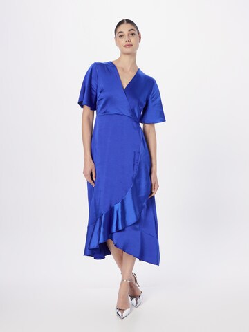 SISTERS POINT Cocktailjurk 'ECOA' in Blauw: voorkant