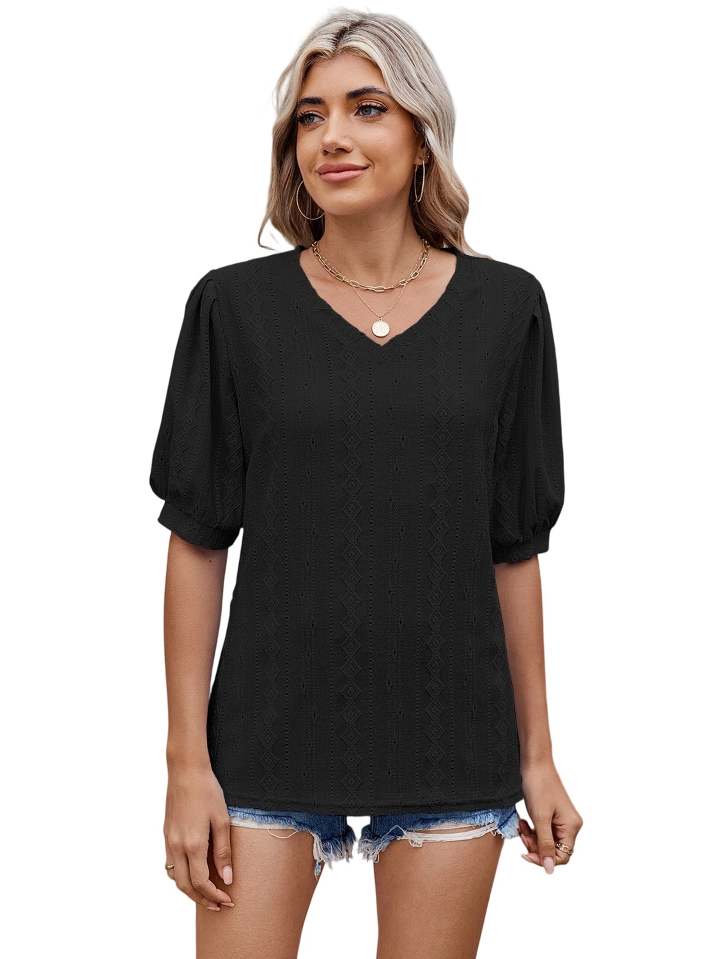 Yesfashion Shirt in L in Black, Item view