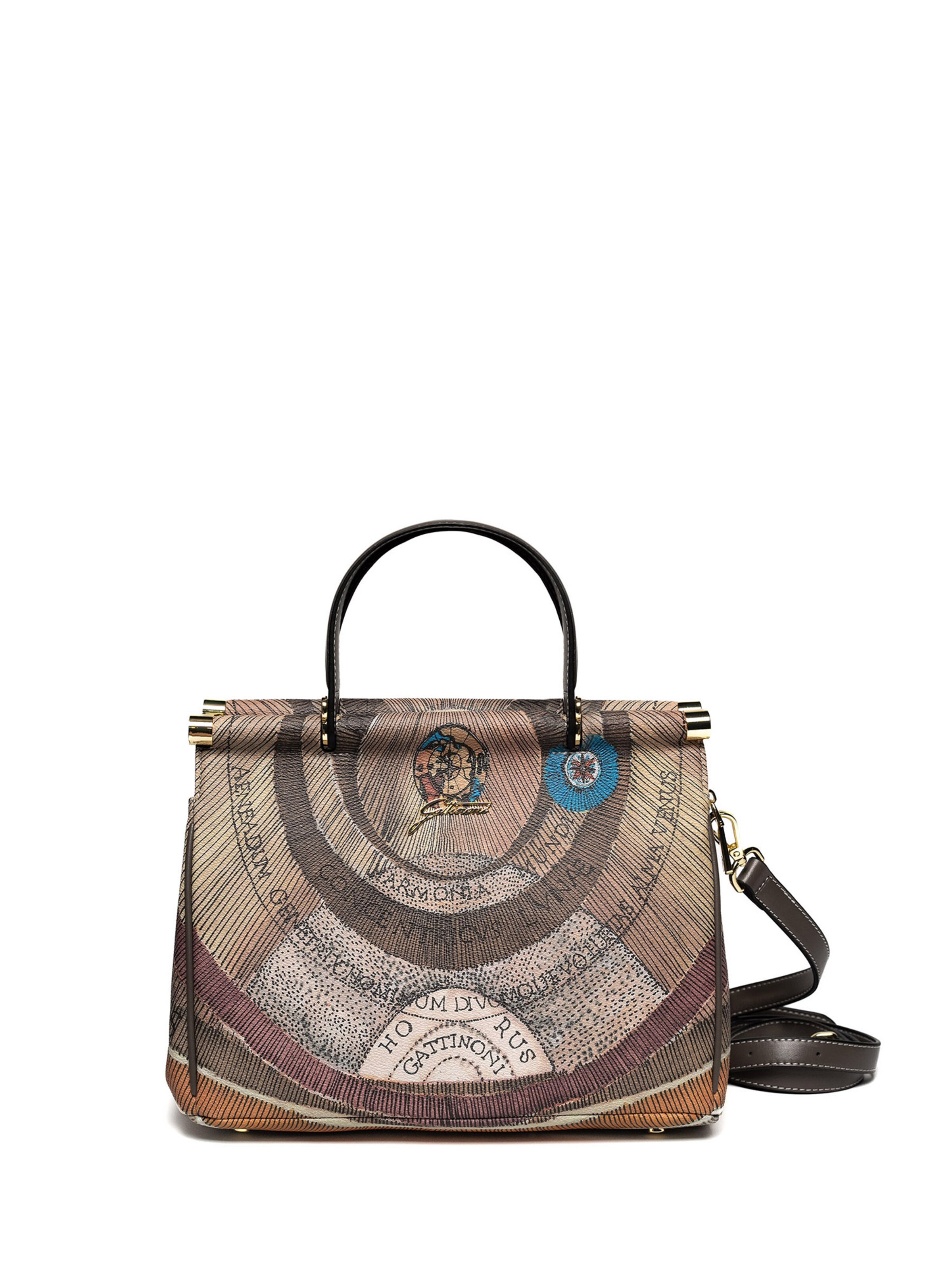 Gattinoni Handbag in Mixed colors: front