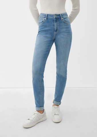 QS Slimfit Jeans 'Sadie' in Blau: predná strana