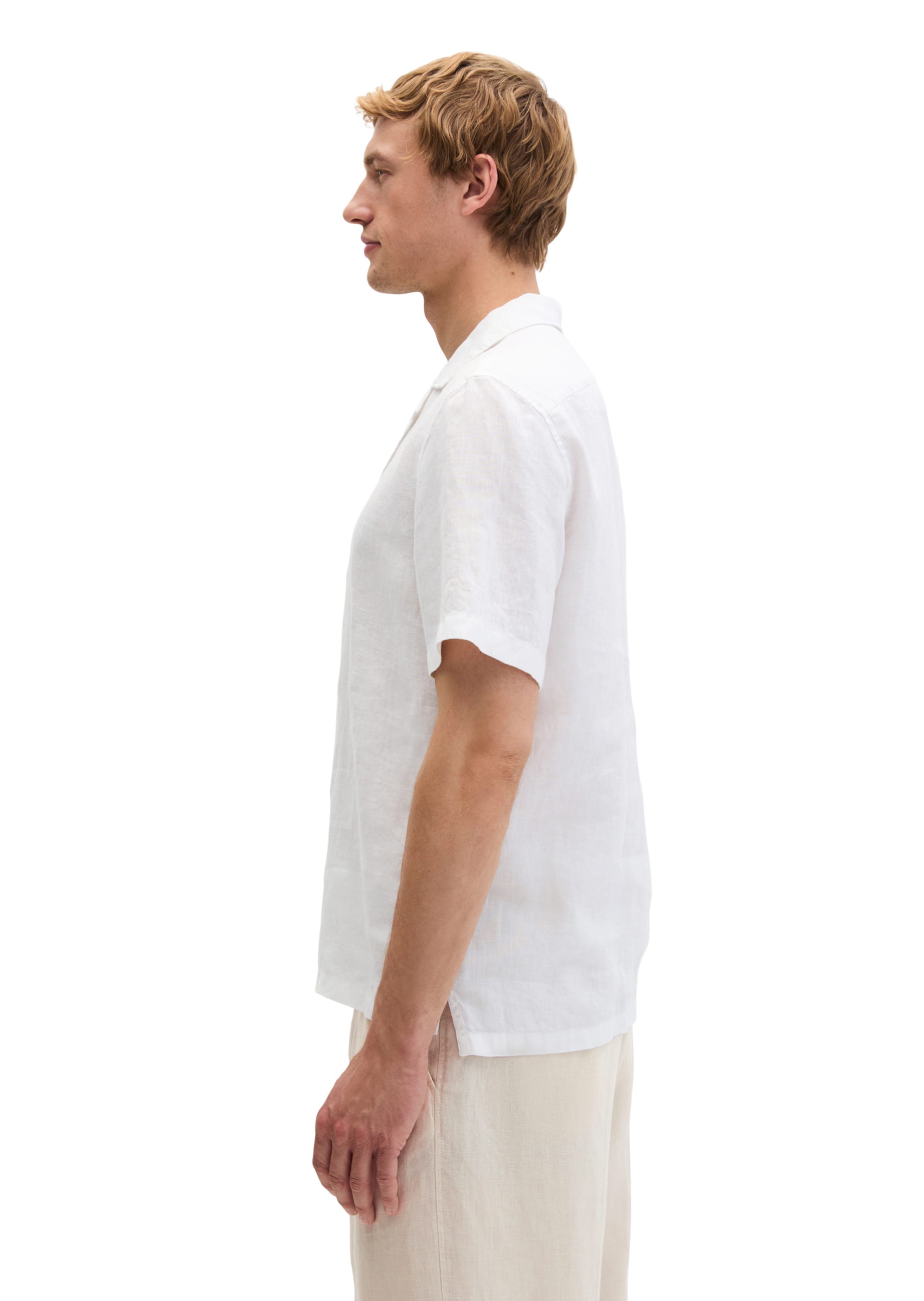 Coupe regular Chemise Marc O'Polo en blanc