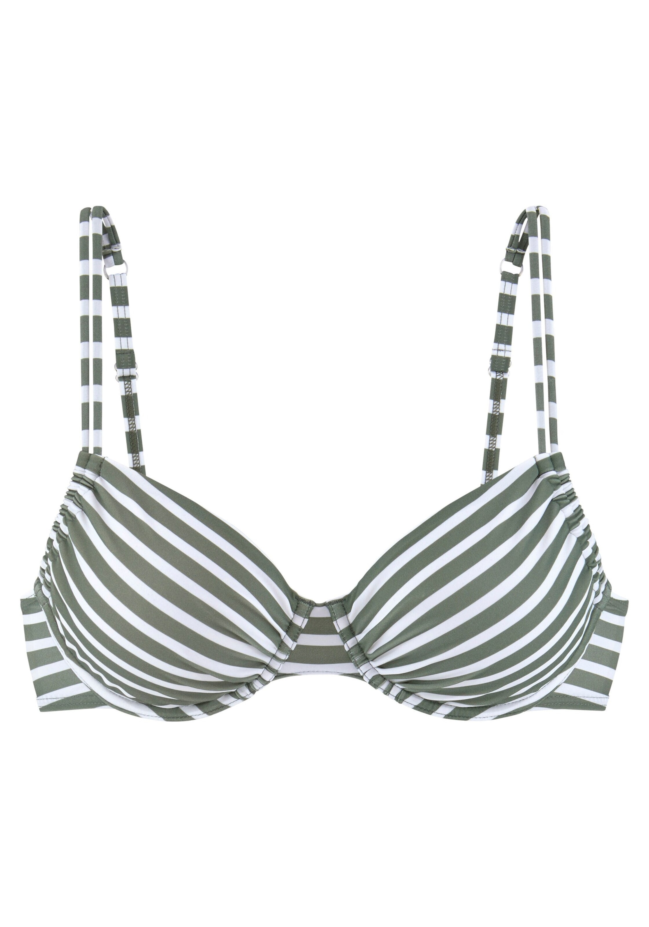 žalia VENICE BEACH Pakeliantieji įdėklai į liemenėlę Bikinio viršutinė dalis &#x27;Summer&#x27;: priekis