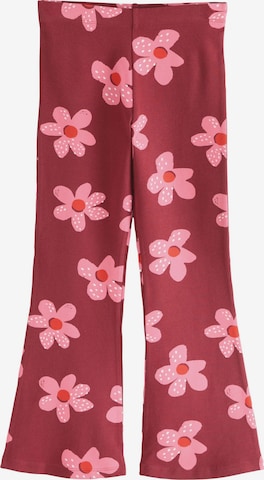 Next Levenevä Housut värissä punainen: etupuoli